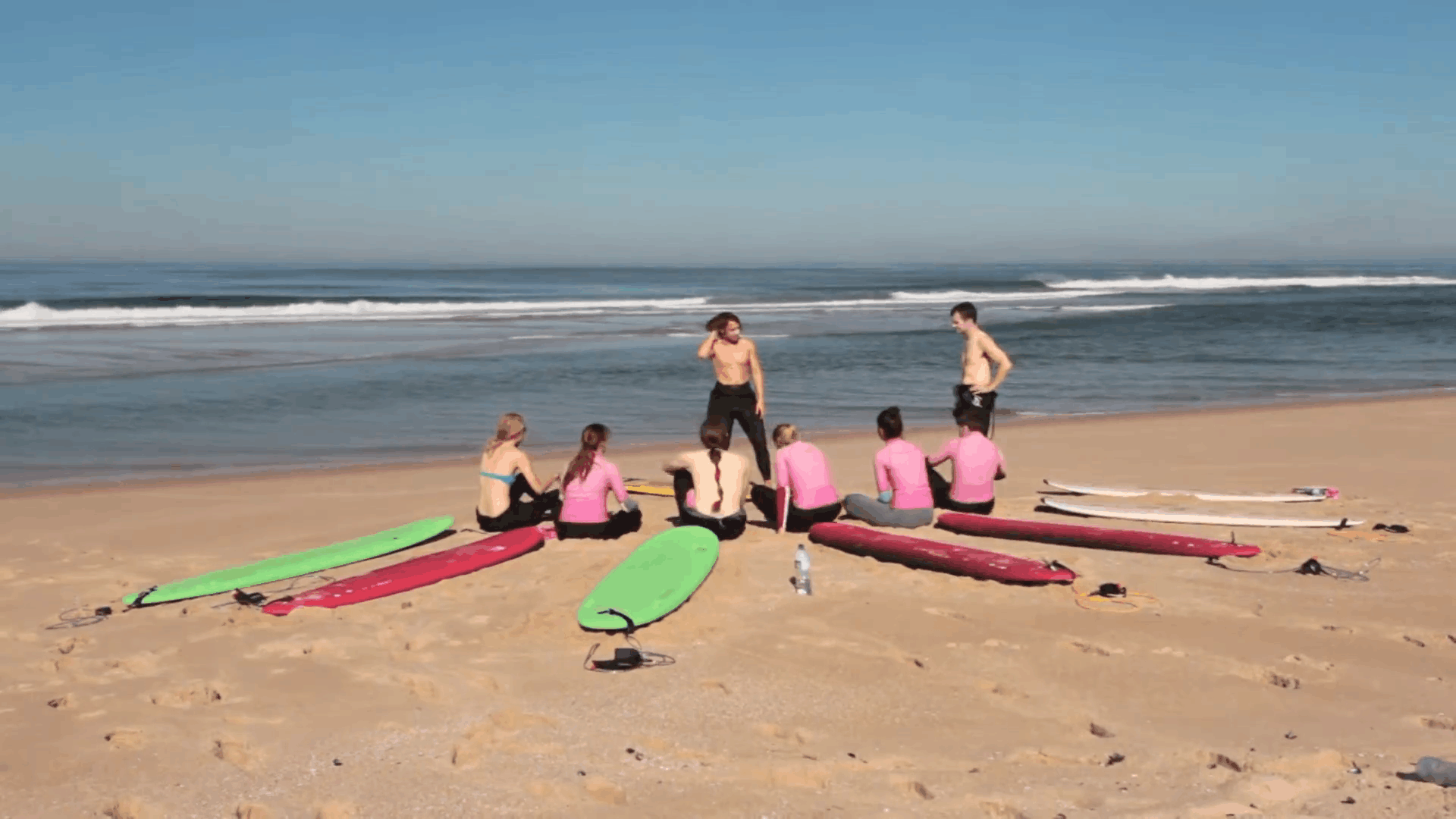 Aulas de Surf no Surfivor Surf Camp em Portugal