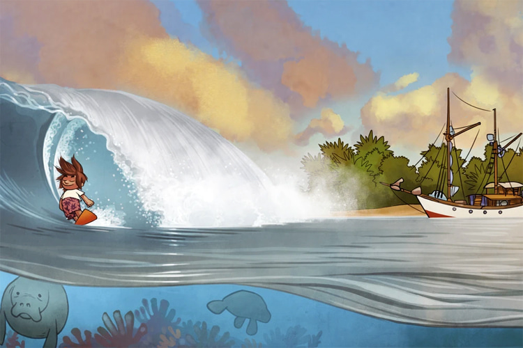 Hubi's Surf Atlas: um maravilhoso livro de surf que vai entreter crianças e adultos