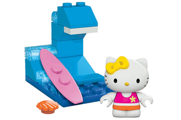 Hello Kitty Surf Figure da Mega Bloks
