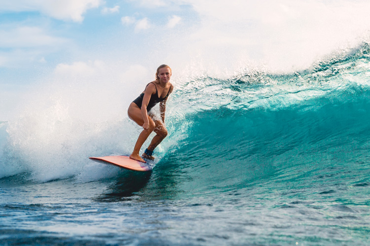Surf: Se você enlouquece regularmente, você deve ter uma boa postura |  Foto: Shutterstock