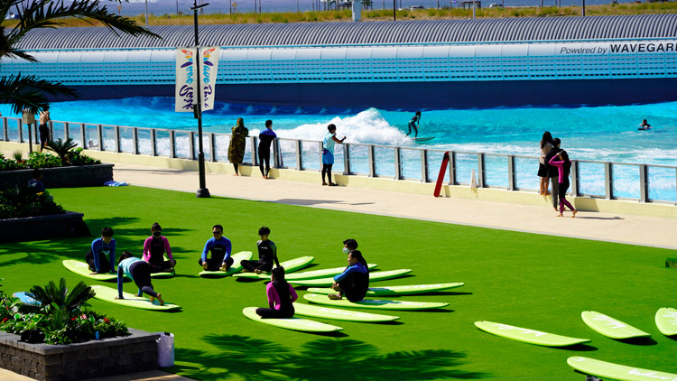 Wave Park, Coreia do Sul: a maior piscina de ondas do mundo |  Foto: Wavegarden