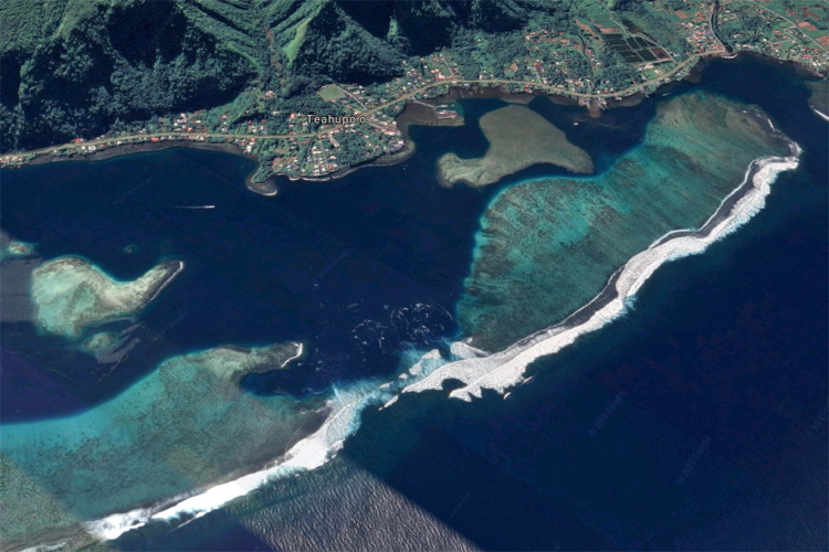 Fim da estrada: uma passagem pelo recife no Pacífico Sul que produz ondas mortais