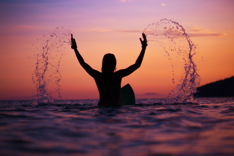 Surf: melhore a nossa saúde mental |  Foto: Shutterstock