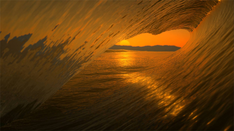 Surf virtual: o jogo oferece simulações impressionantes da superfície da água |  Foto: Waveor