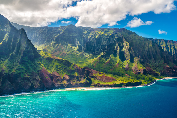 Havaí: a ilha mais antiga do arquipélago tem seis milhões de anos |  Foto: Shutterstock