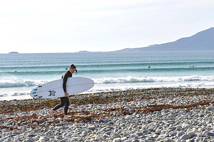 Carrowniskey: um lugar perfeito para aprender a surfar |  Foto: Surf Mayo