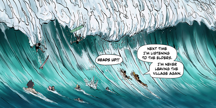 Reino da Ilha: Surfe ou morra - Uma viagem de surfe a Hiroshi Mori