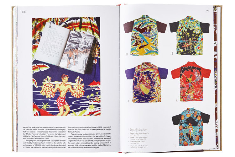 A camisa Aloha: 384 páginas de blusas havaianas coloridas
