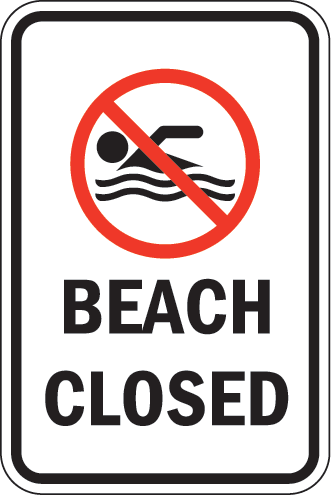Praia fechada