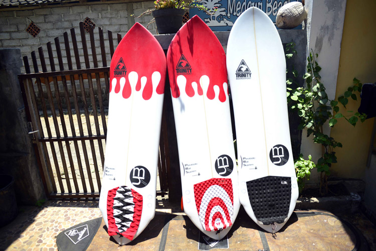 Trinity Surfboards: Sidecut formula muda radicalmente o modelo |  Foto: Trinidad