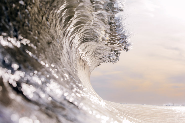 Ondas: o medo das ondas é chamado de cinofobia |  Foto: Shutterstock