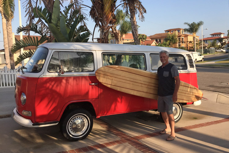 Bob Vale: inspirou e ajudou Steve Brown a voltar ao surf