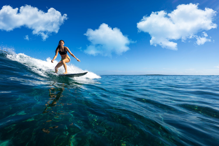 Wave rider: há quase 40 milhões de surfistas no mundo |  Foto: Shutterstock