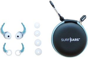 Tampões de ouvido para surf
