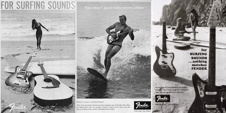 Fender: surfando com guitarras desde 1946