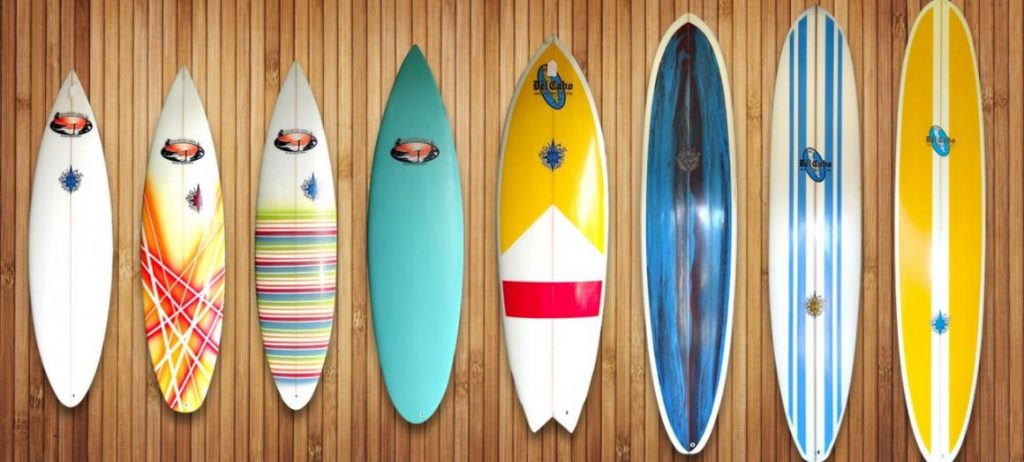 foto como escolher os tipos de pranchas de surf