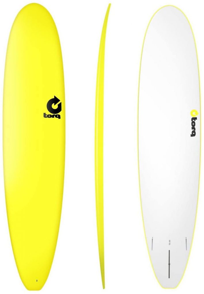 Prancha de surf longboard 100kg amarela