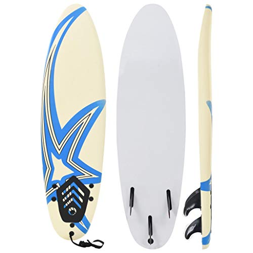 prancha de surf vidaXL 170 cm Star Sports desporto aquáticos Vela ao ar livre Mar