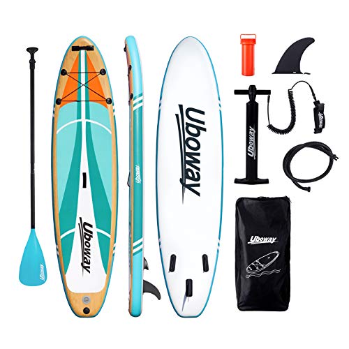 pranchas infláveis ​​Signstek Stand Up Paddle: Bolo 10 (305 * 80 * 15cm) Sup com ...
