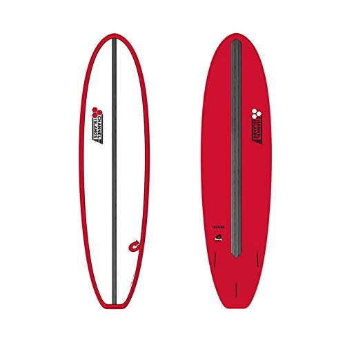 Prancha de surf vermelha das ilhas do canal X-Lite Pig 7.0