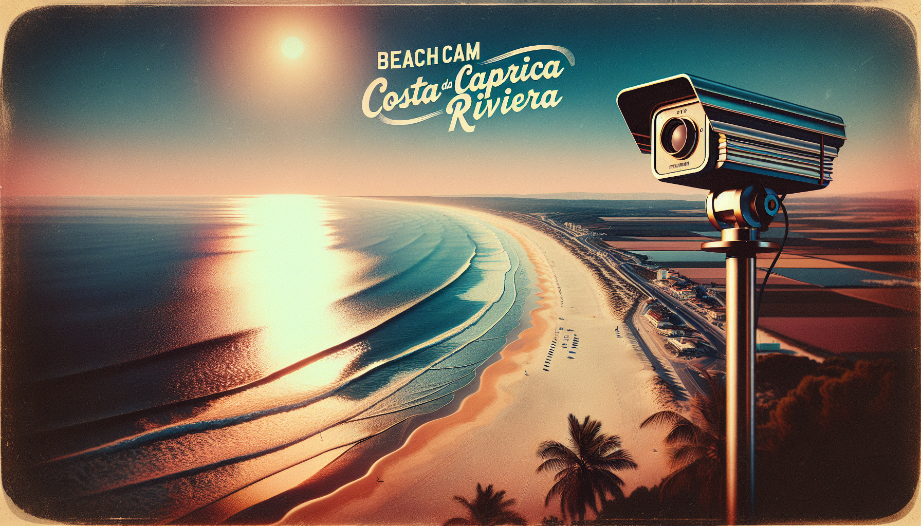 Beachcam Costa da Caparica Riviera: Descubra as Melhores Ondas em Direto!