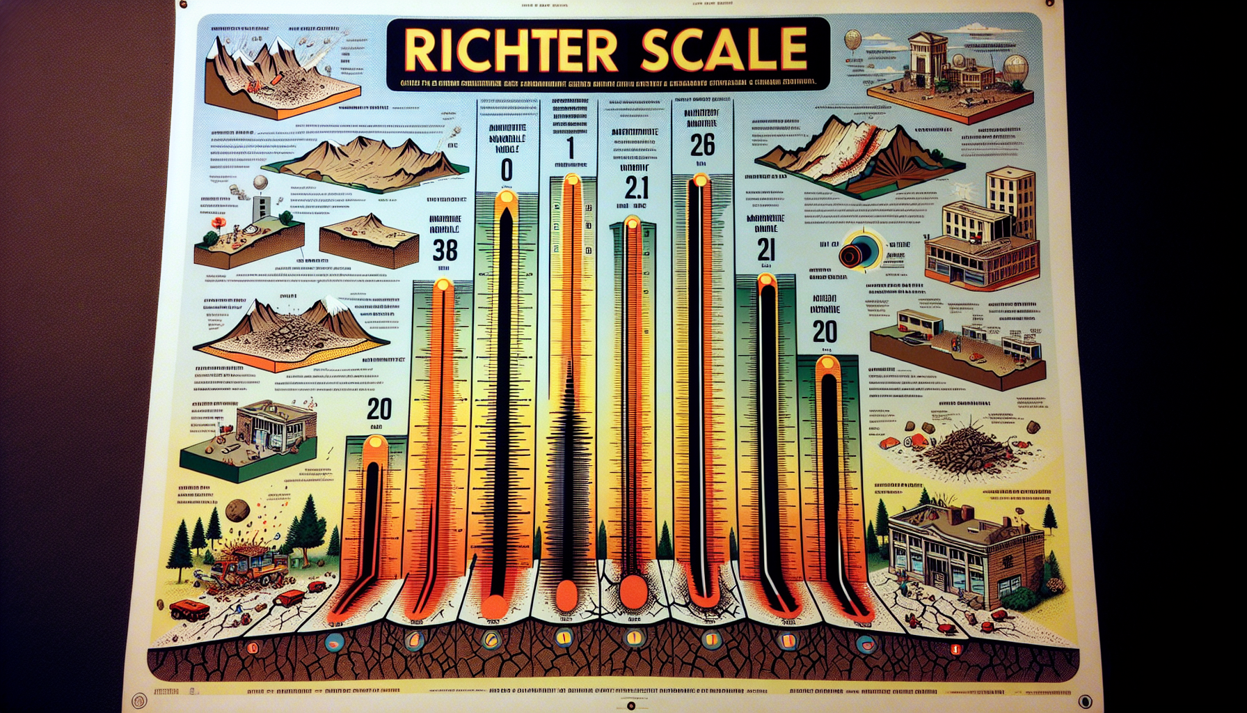Tudo Sobre a Escala de Richter: Entenda como Medimos a Força dos Tremores de Terra