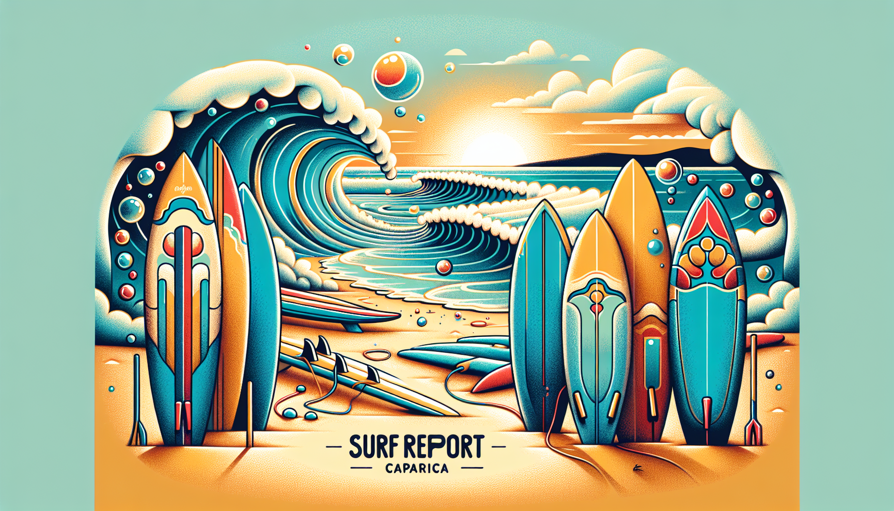 Relatório de Surf Caparica: Previsões e Condições Atualizadas para Pegar Onda