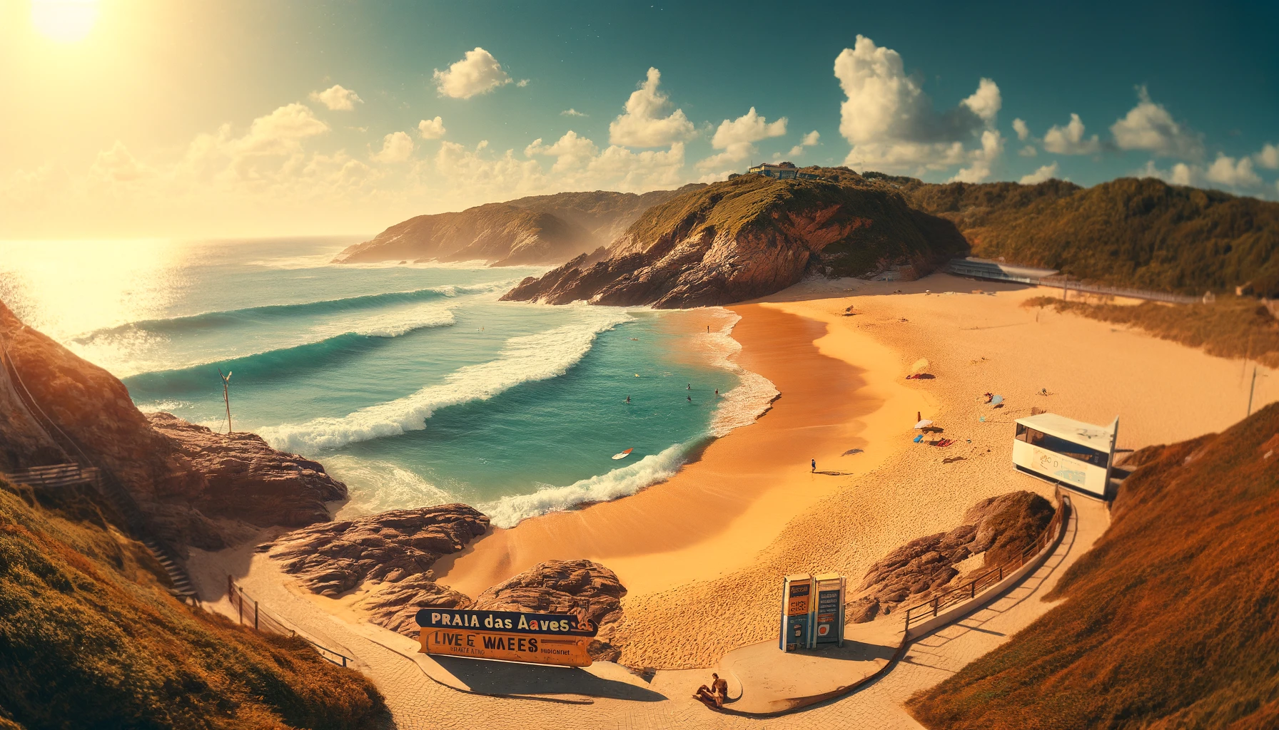 Praia das Avencas Beachcam: Acompanhe ao Vivo as Ondas e o Tempo neste Paraíso Escondido